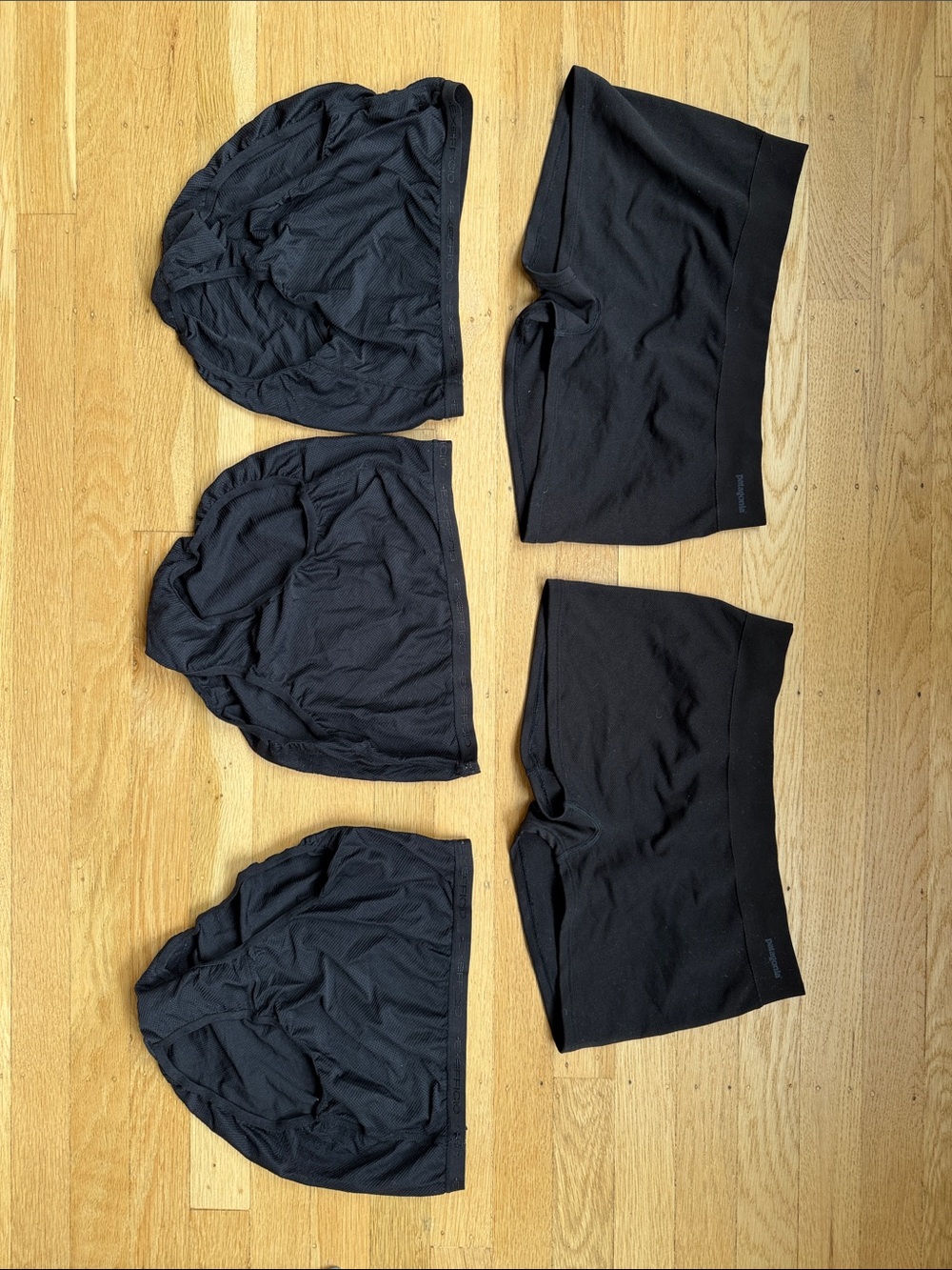 Womens Black Patagonia & Exofficio Backpacking/ Outdoors Underwear